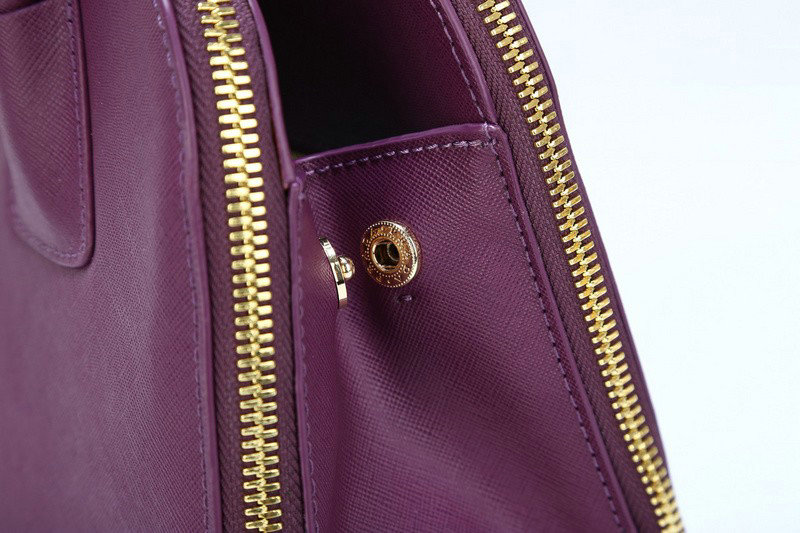 Saffiano Calf Leather Tote Bag for sale BN2593 purple